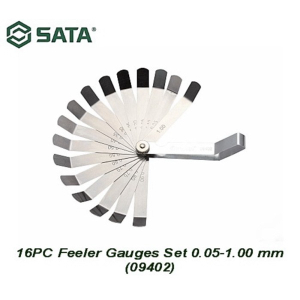 

Promo Feeler Gauges Set 16 PCS 09402 Sata Berkualitas