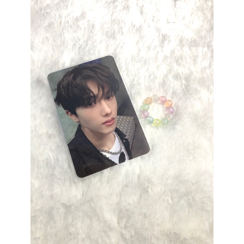 official photocard jisung luggage dreaming