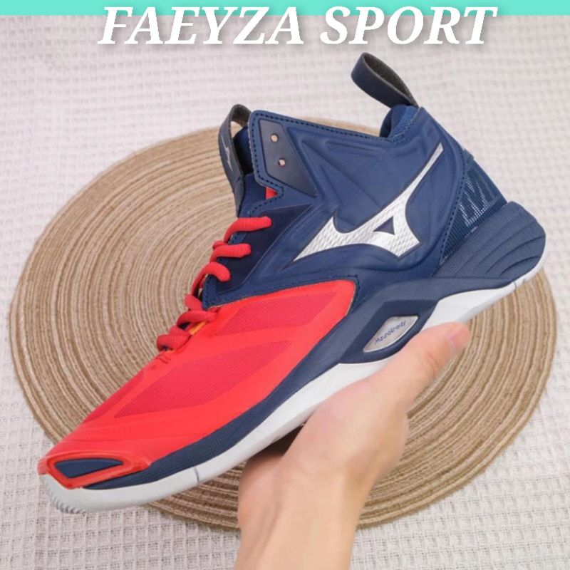 Sepatu Volley Mizuno Wave Momentum 2 Mid Import Sepatu Volley Mizuno