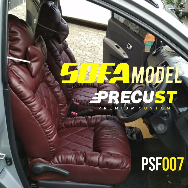 Sarung Jok Mobil 3 Baris Model Sofa Bahan Kulit MBTECH ORIGINAL Innova Avanza Xenia Xpander Rush Ter