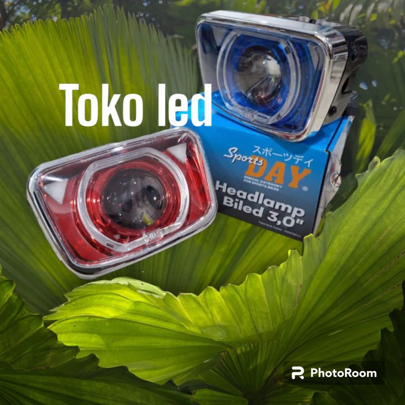 lampu biled rx king new lampu daymaker biled set batok rx king