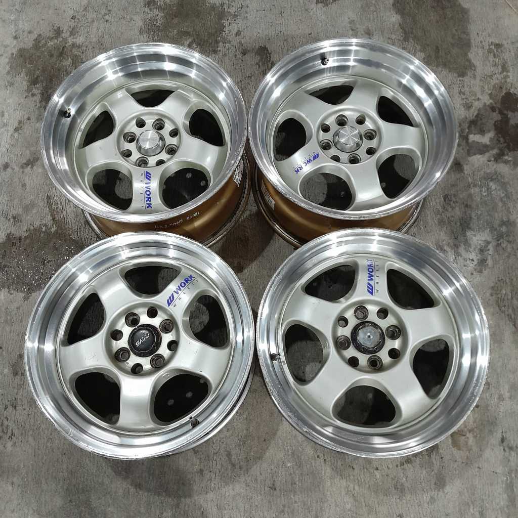 Work Meister R16x7/8,5 PCD 4x100/114.3 et38 SILVER