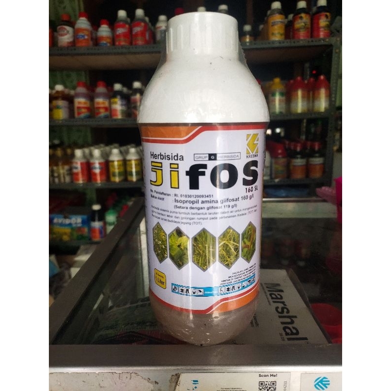 herbisida jifos 160sl kemasan 1liter