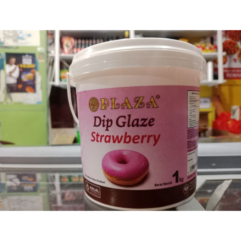 

PLAZA DIP GLAZE STRAWBERRY 1KG