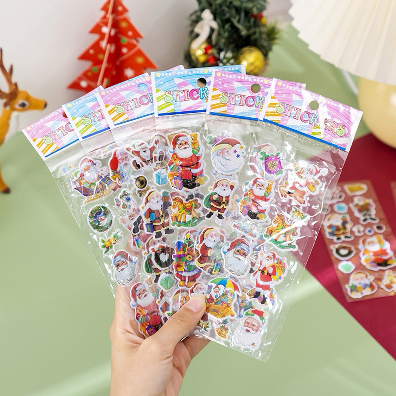 

STICKER NATAL STIKER CHRISTMAS TEMPELAN MERRY CHRISTMAST