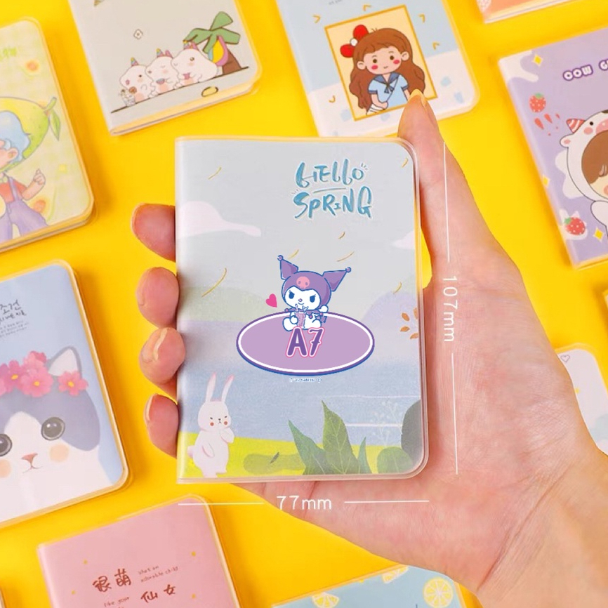 

Kartun lucu portabel/ A7 64 LEMBAR NOTEBOOK/Buku Tulis Kartun / Buku catatan / buku Kecil / Mini Notebook / Buku Catatan Kecil-YuanYuanMall