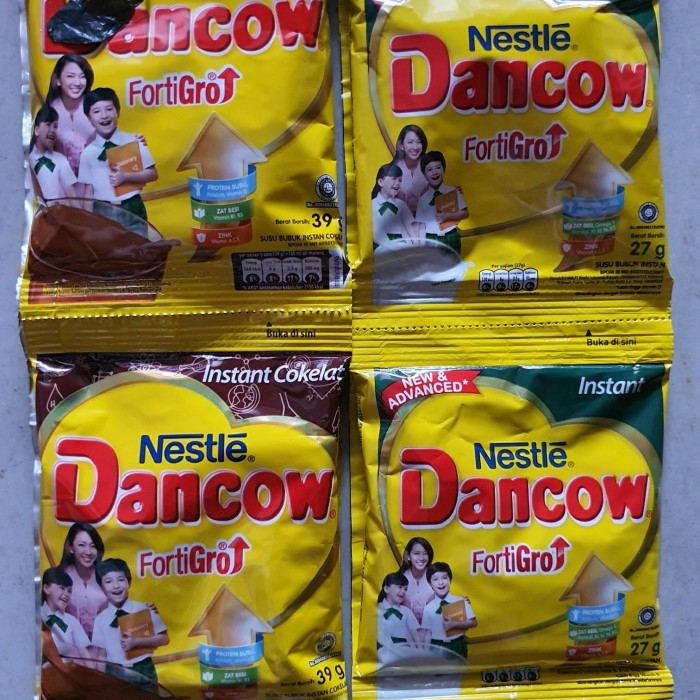 

SUSU DANCOW FORTIGRO PUTIH / COKELAT Dancow FortiGro Susu Instant