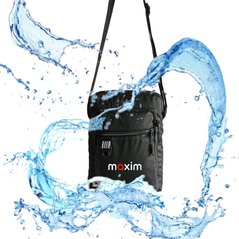 Tas Selempang Slingbag Motif Maxim anti air Pria
