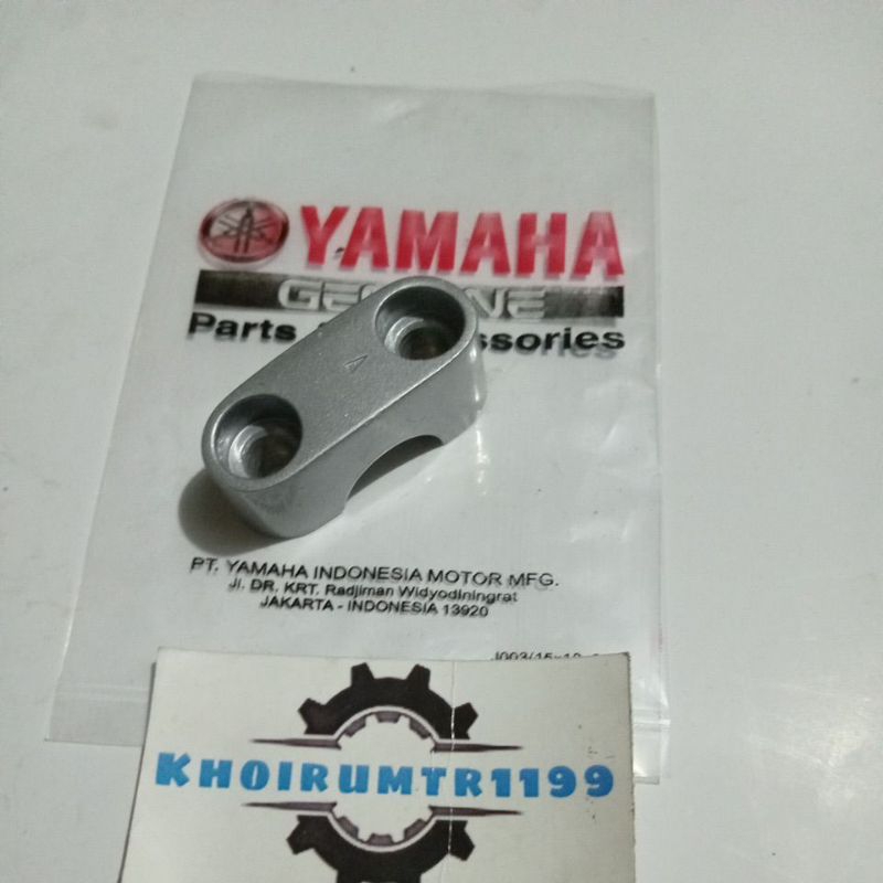 Klem penjepit stang Rx king New vixion scorpio