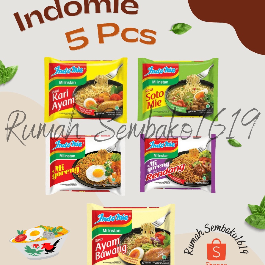 

PXJT6294 (C6369] INDOMIE ISI 5 PCS