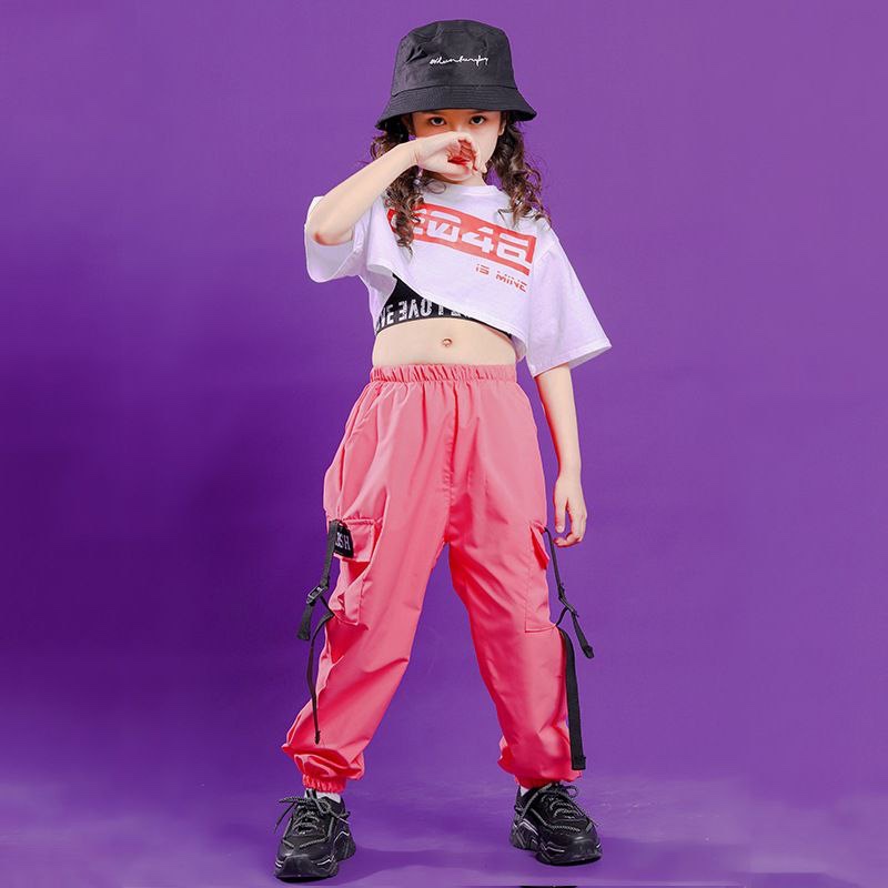 [JEWELS KIDS] READY STOCK/  SHADA HIP HOP DANCE /SETELAN BAJU DANCE CROP  ANAK HIP HOP PREMIUM / SET