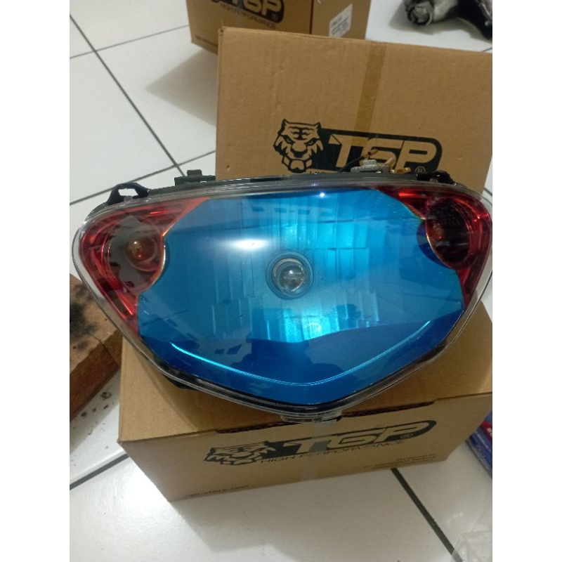 lampu depan mio sporty custom