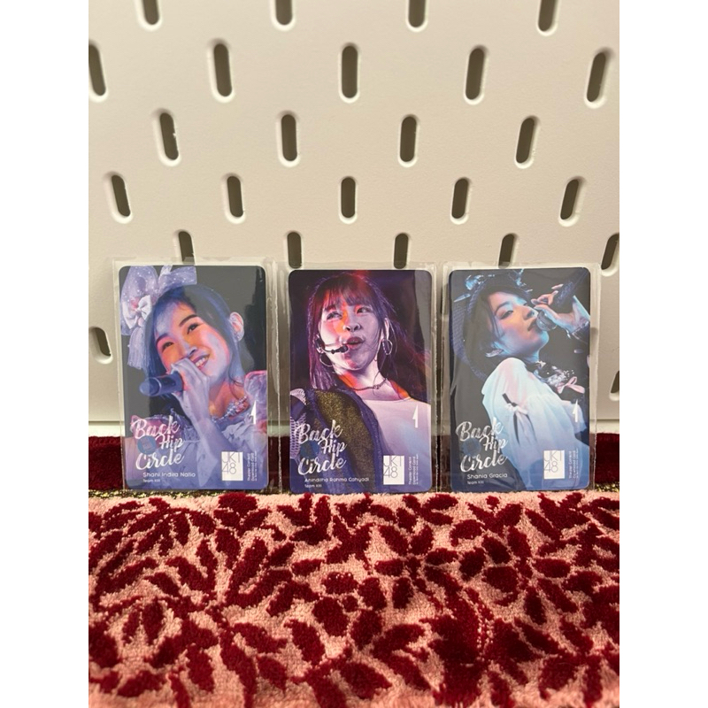 Music Card Official Jkt48 Back Hip Circle