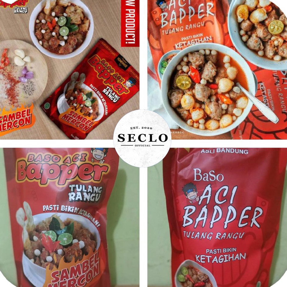 

TPRB3442 ✔✔SALE✔✔ BASO ACI BAPPER Tulang Rangu/Sambel Mercon