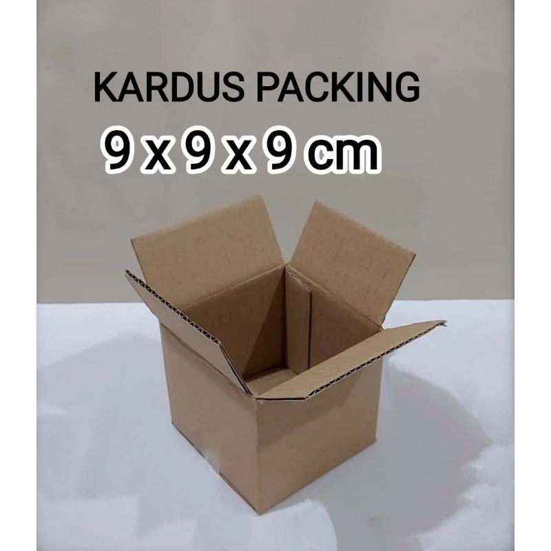 

PROMO BOX KARDUS PACKING UK 9X9X9 CM