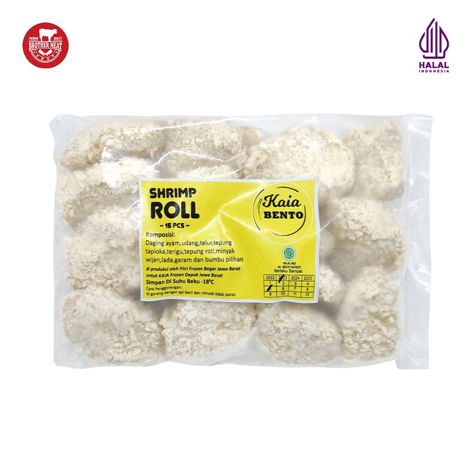 

CSJL4926 TEBUS MURAH Shrimp Roll Frozen, Olahan Seafood Halal