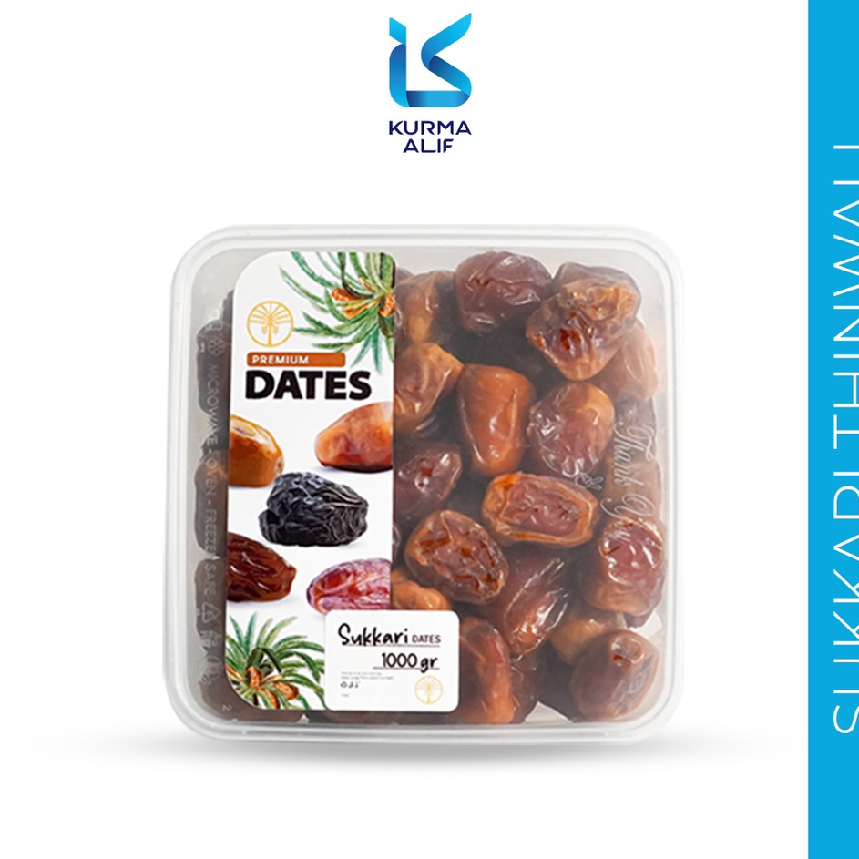 

ZCDN6982 Terbaru Kurma Sukari Thinwall 1 Kg - Kurma Raja Basah Premium Quality
