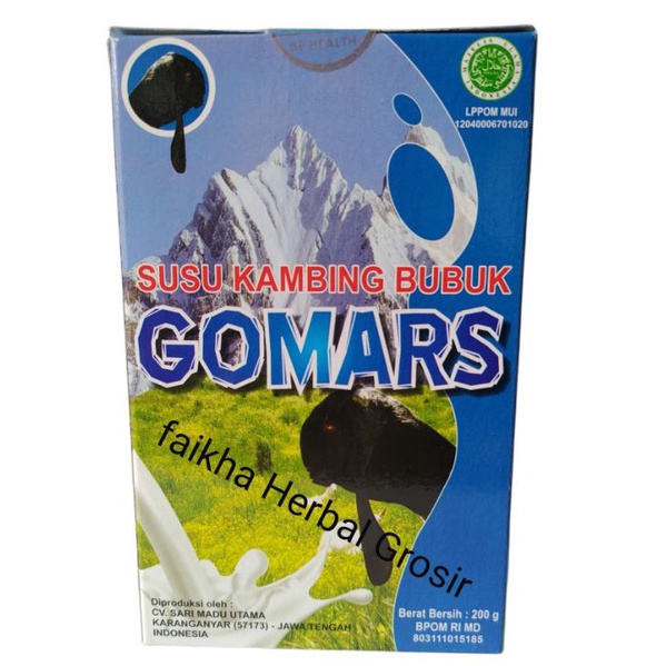 

XJVC9200 TERMURAH Gomars Susu Kambing Ettawa kemasan Kotak