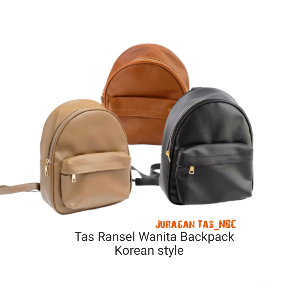 NBC - Quensa Tas Ransel Mini Backpack Gendong Wanita Korean style Kecil Kekinian Terbaru