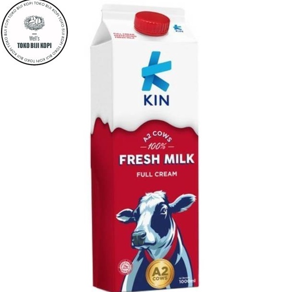 

JMBQ0459 XG34448 SUSU KIN FRESH MILK PASTEURISED FULL CREAM 1 LITER / 1000 ML