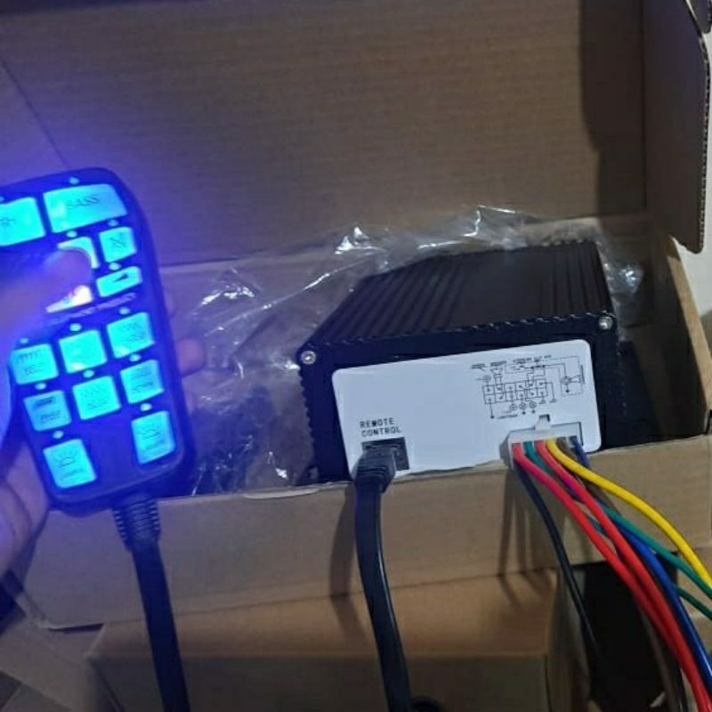 modul sirine cjb 610B 200watt remote handhald