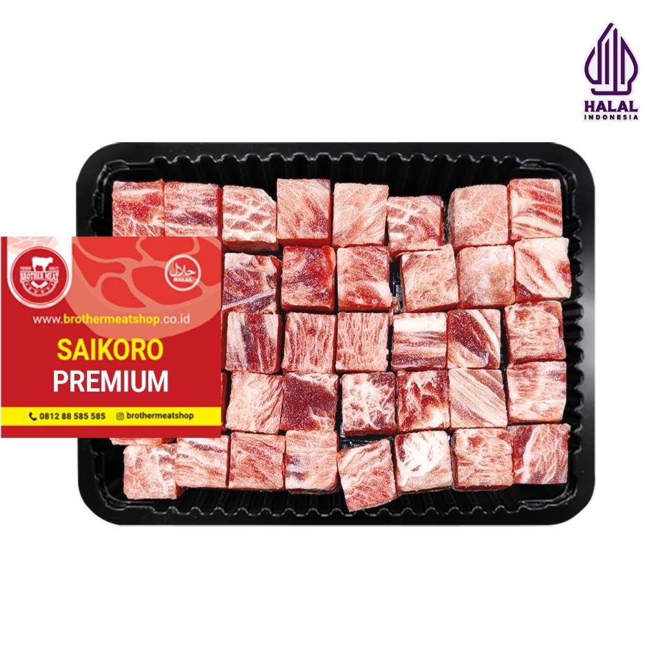 

RDSM6239 (D2289) Saikoro Meltique Beef Cube 2x2 Premium Full Kotak 250gr