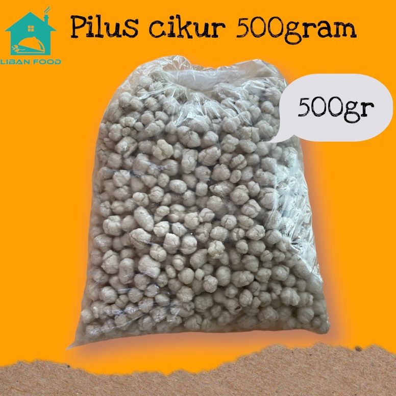 

65 PILUS CIKUR 500gram / PILUS KENCUR TOPING SEBLAK BASO ACI LIBANFOOD 6mq7l