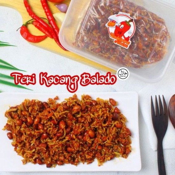 

ZKVQ3665 XG34448 TERI KACANG BALADO 200 GRAM / TERI MEDAN