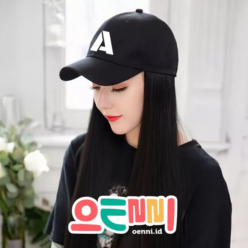 Topi Baseball Cap, Motif huruf, Cotton Fleece Premium,Sablon DTF