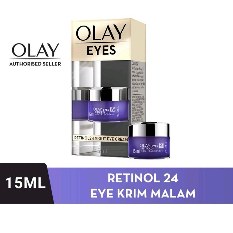 [TANPA BOX] OLAY RETINOL 24 EYE KRIM MALAM - EYE CREAM OLAY RETINOL 24