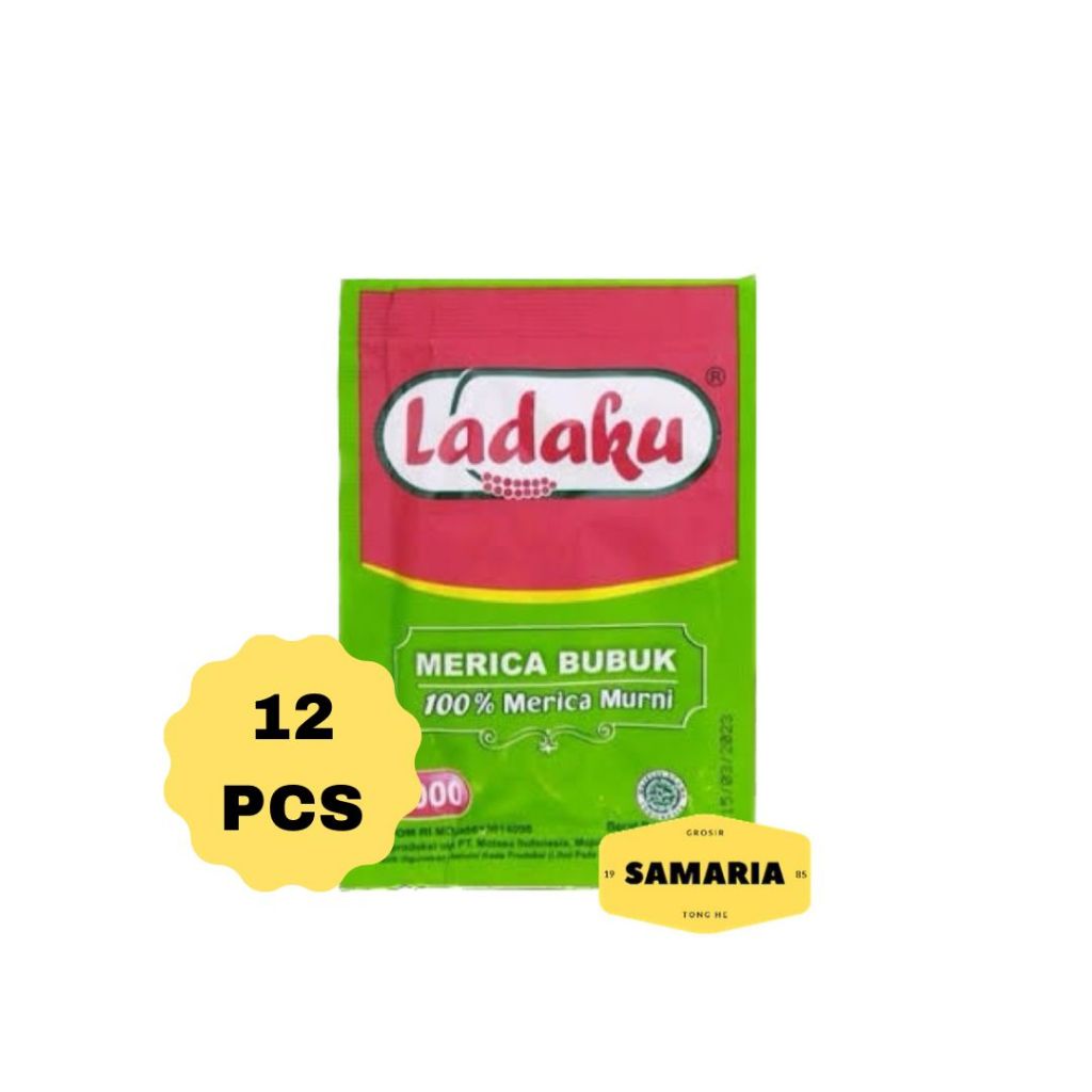 

Ladaku Merica Bubuk 3 Gram Reneng (12 Pcs)