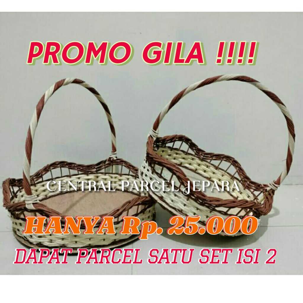 Keranjang Buah Parcel Mawar  Murah/Parcel Seserahan/Hantaran