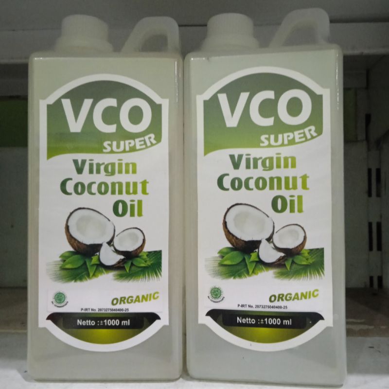 

VIRGIN COCONUT OIL VCO SUPER ORGANIC 1000 ML