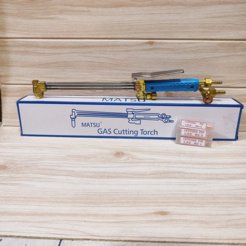 MATSU strong 8 Gas cutting torch blender stang setang alat las potong besi baja model tekan gas blan