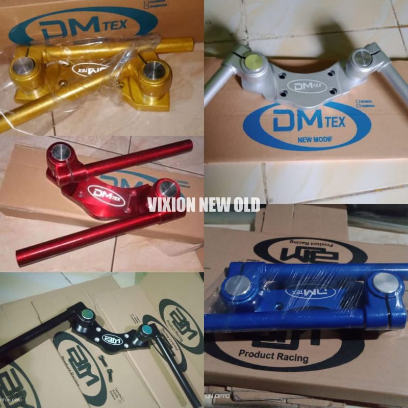 Stang Jepit plus Dudukan Motor Vixion/ Stang Jepit Vixion Old/New