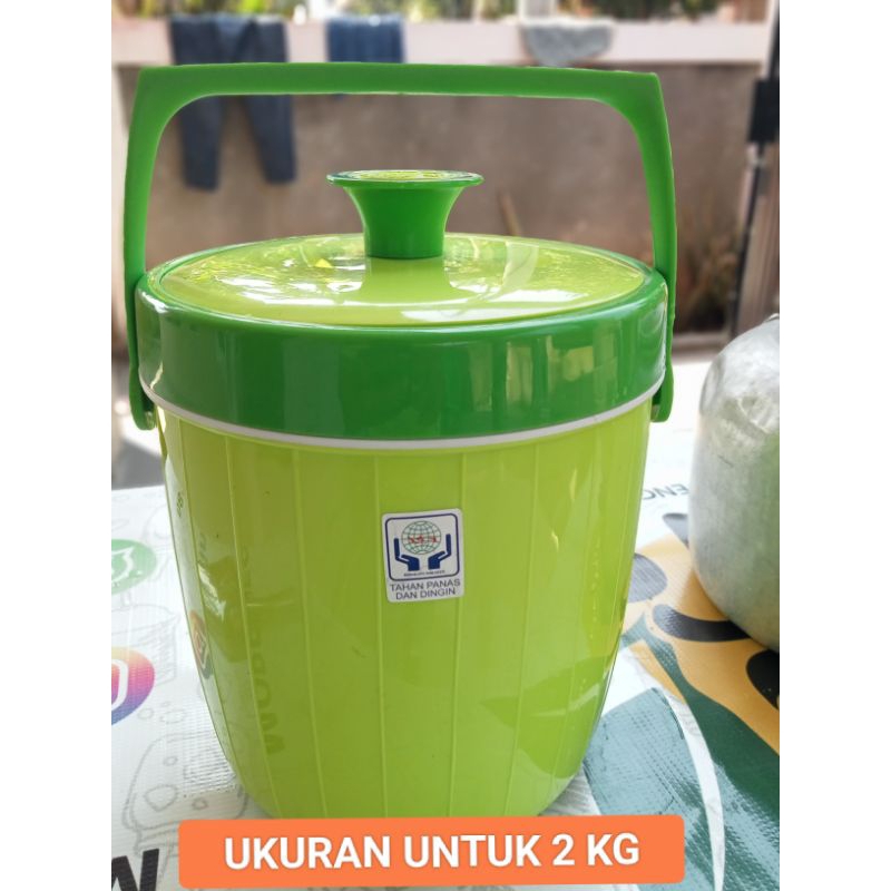 RICE BUCKET / TERMOS MASPION NO 6 / TERMOS NASI / TERMOS 2LITER NASI / TERMOS SERBAGUNA