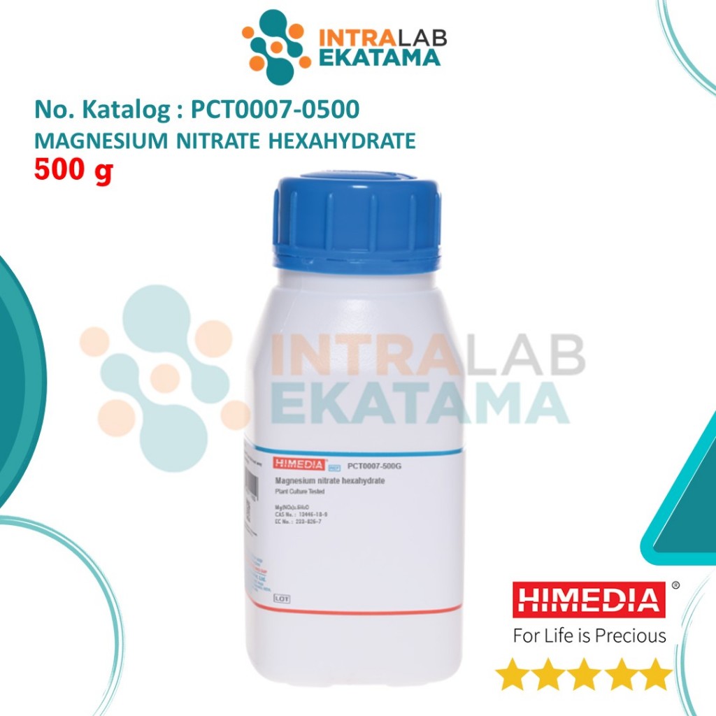 PCT0007-0500 MAGNESIUM NITRATE HEXAHYDRATE, 500G