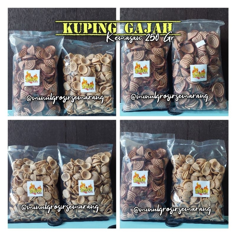 

KUPING GAJAH KEMASAN 250 Gr