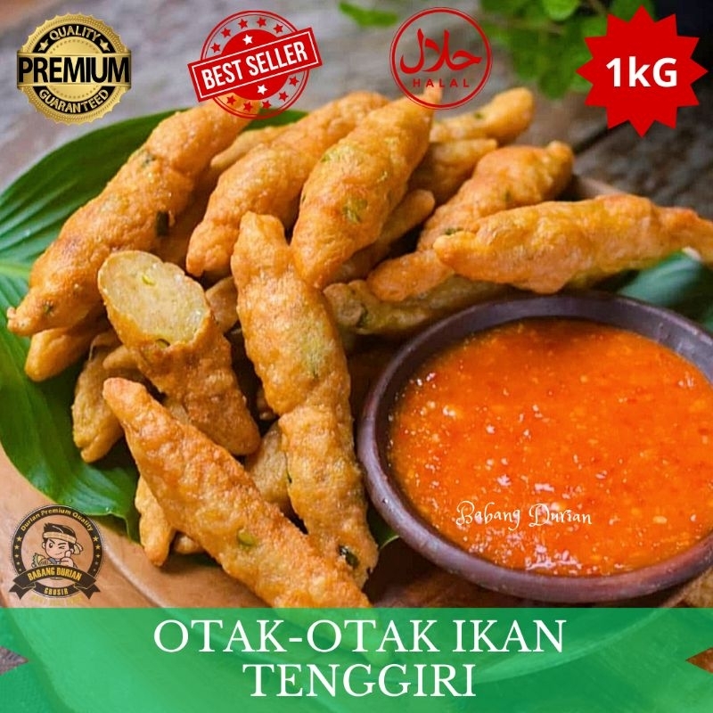 

OTAK OTAK IKAN TENGGIRI HALAL 1KG TIDAK MELETUP NIKMAT DAN GURIH