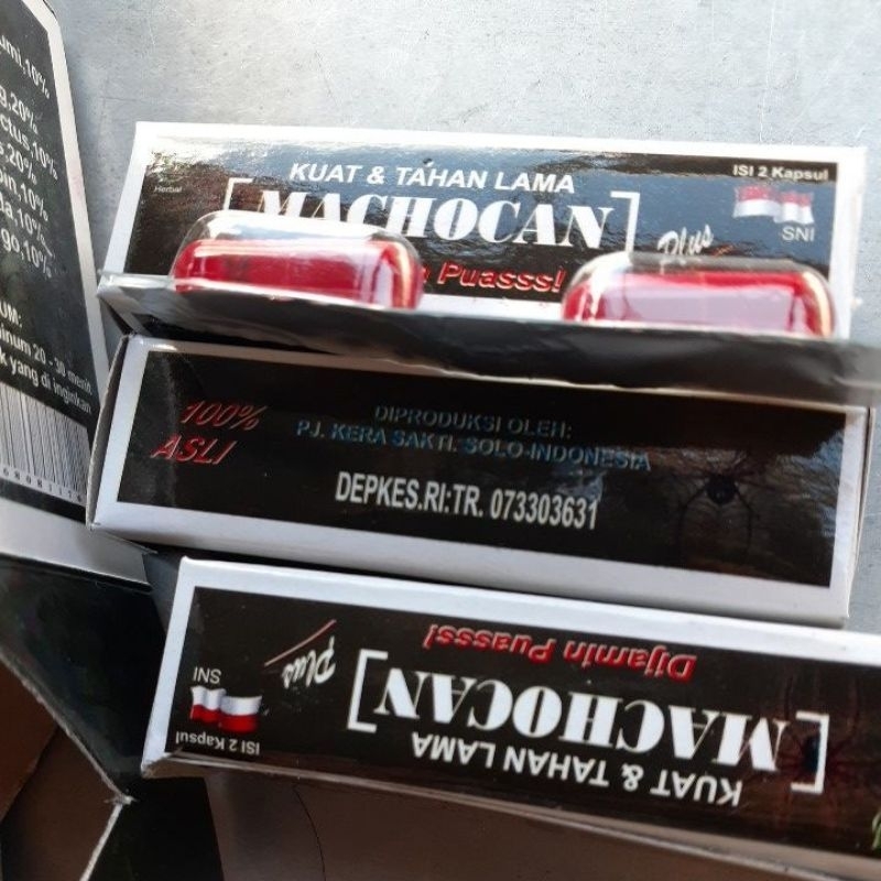 MACHOCAN KOTAK PUTIH ORIGINAL PRODUK KAPSUL