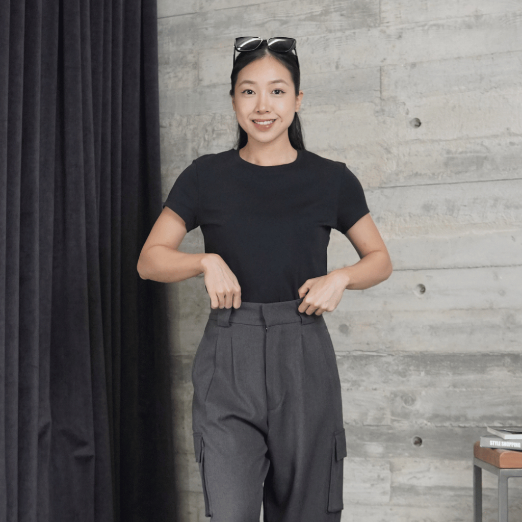 DONSON Tshirt Mini Short Sleeve Fit Bahan Smooth Cotton Kasual