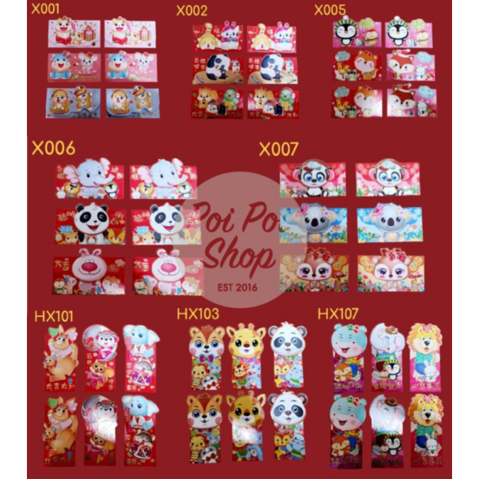 

Dijual ANGPAO IMLEK SHIO KELINCI 2023 KARTUN ANIMAL 3D DOMPET ISI 6 ANGPAU - acak/mix Diskon