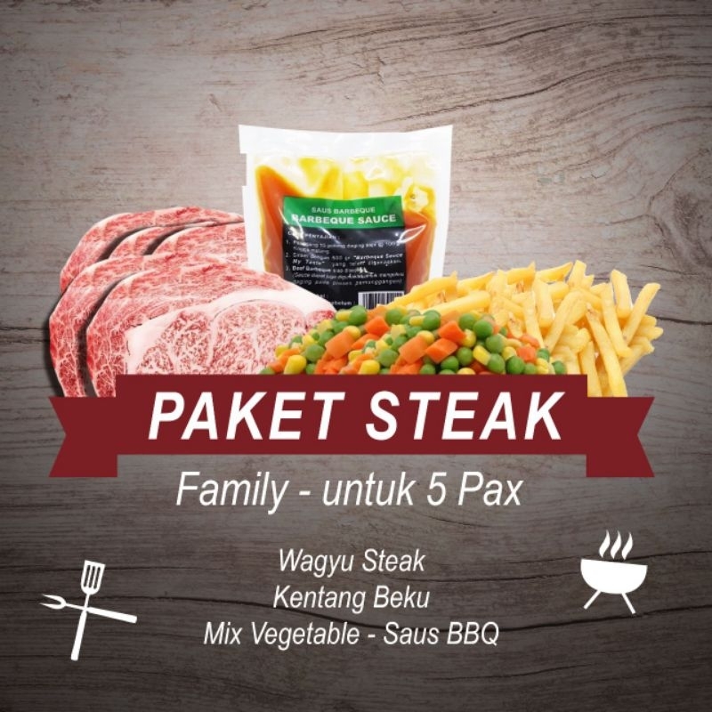 

wagyu steak family pack
