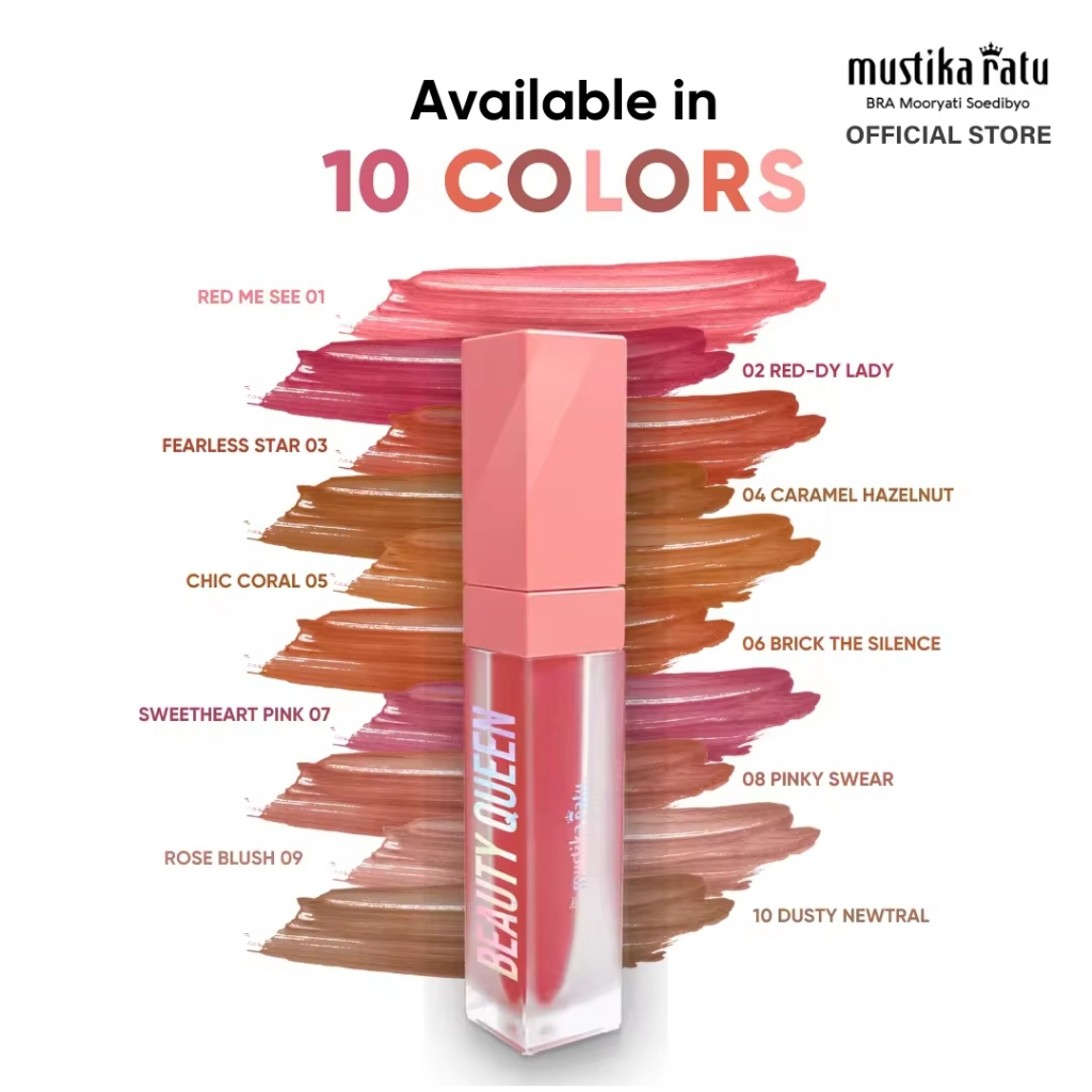 Mustika Ratu Beauty Queen Ultralucious matte lip cream