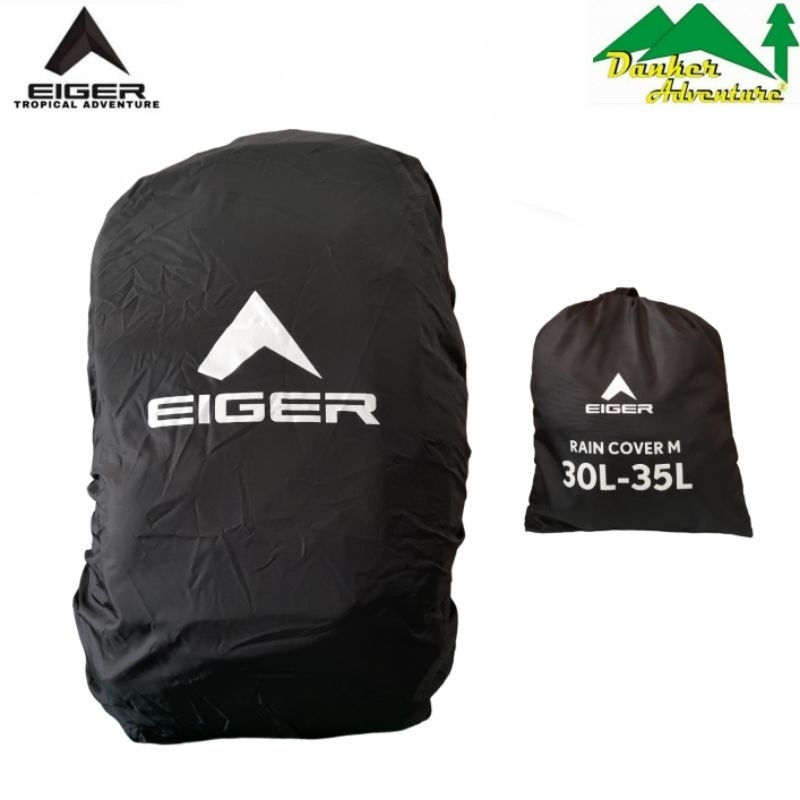 Raincover Eiger Original Coverbag 30-35 Liter Pelindung Tas Ransel
