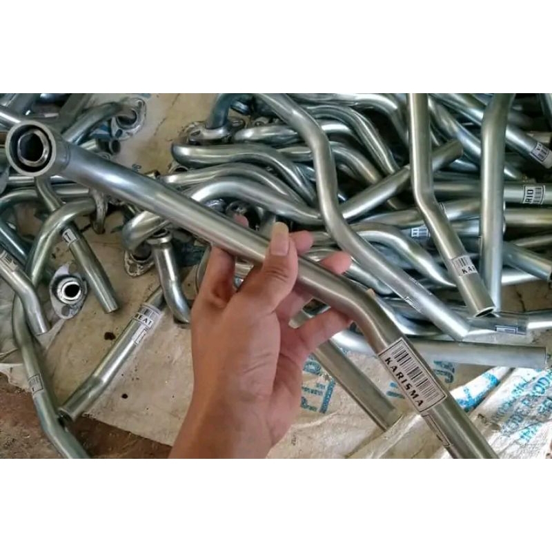 LEHER LEHERAN SAMBUNGAN KNALPOT KARISMA/SUPRA 125 MODEL STANDAR