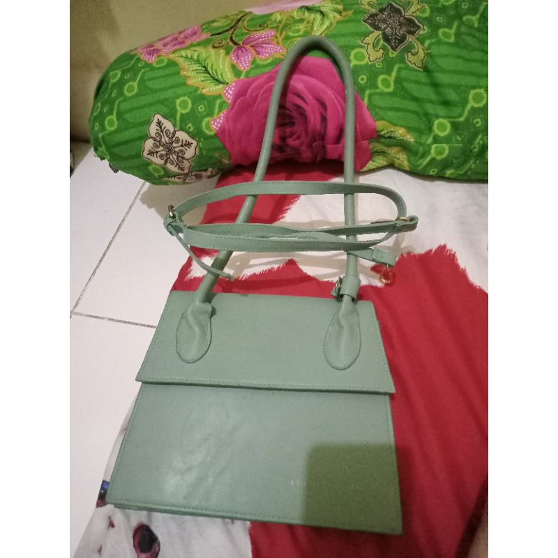 tas hush puppies glenca L / tas wanita / preloved