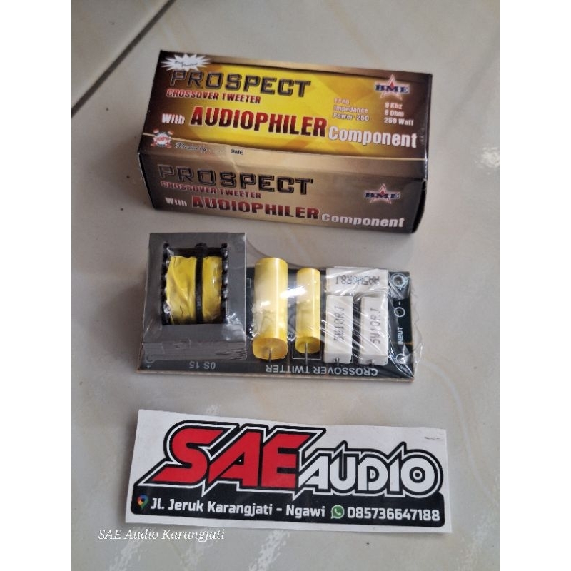 Crossover pasif twiter Audiopiler