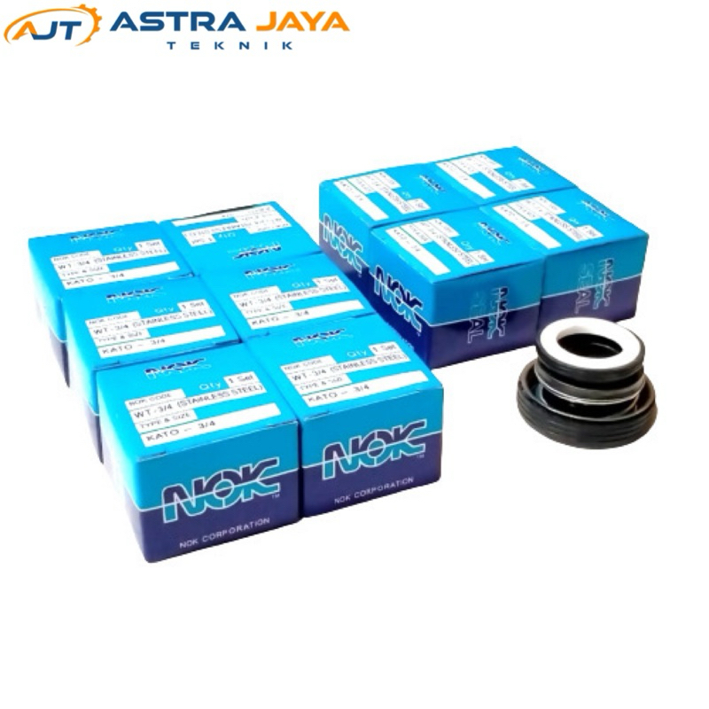 Mechanical Seal Kato 3/4 NOK - Sil Alkon 2 inch 3 inch Pompa Air Irigrasi Sawah Water Pump wp20 wp30