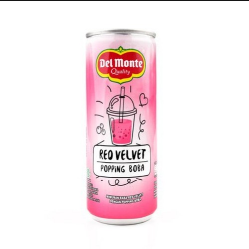 

Del Monte Red Velvet Popping Boba 240 ml